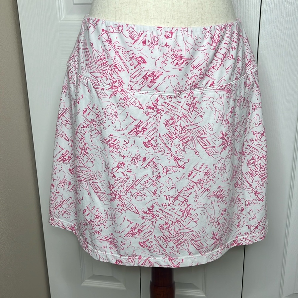 Pink & White Skort-NWOT